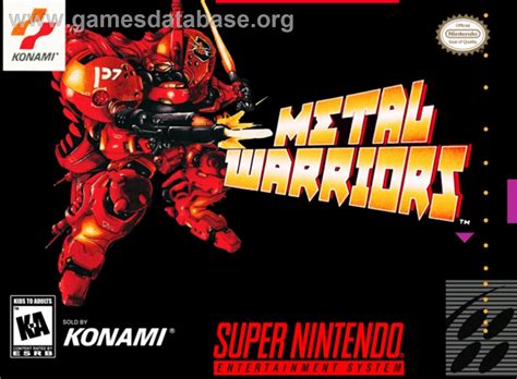 snes box art metal warriors|Metal Warriors Box Shots for Super Nintendo .